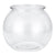 Plastic Fish Bowl - Desktop Aquarium Tanks (Small, Medium, Large) for Betta & Mini Fish