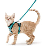 Adjustable Escape-Proof Cat Harness and Leash Set