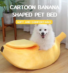 Banana Cat Bed