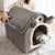 Cats and dogs house warm