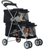 Compact pet stroller
