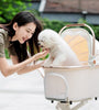 Compact pet travel stroller
