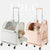 Compact pet trolley bag