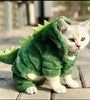 Dinosaur Halloween Costume Fleece Hoodie for Pets
