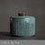 Green Ceramic Keepsake Urn - Cremation Urn for Human, Dog, Cat, Bird & Small Animals, Memorial Ashes Holder