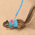 Hamster and Rabbit Harness Leash Set – Denim Bowknot Chest Strap Vest for Small Pets