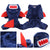 Fleece Dog Hoodie - Winter Cosplay Coat for Small Dogs, Chihuahua & Yorkie