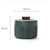 Green Ceramic Keepsake Urn - Cremation Urn for Human, Dog, Cat, Bird & Small Animals, Memorial Ashes Holder