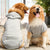 Reversible Plaid Dog Winter Coat - Cold Weather Vest for Small to Large Dogs