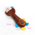 Durable Plush Dog Toy - Animal Shape with Squeaker for Small Dogs