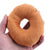Soft Dog Donut Plush Toy - Interactive Chew & Squeaker for Small to Medium Dogs