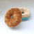 Soft Dog Donut Plush Toy - Interactive Chew & Squeaker for Small to Medium Dogs
