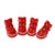 4pcs Pet Dog Shoes, Winter Warm Snow Boots, PU Leather, Waterproof & Anti-Slip for Small Dogs