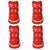4pcs Pet Dog Shoes, Winter Warm Snow Boots, PU Leather, Waterproof & Anti-Slip for Small Dogs