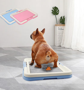 Portable Dog Training Toilet – Indoor Potty & Pad Holder for Small Dogs and Cats