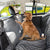 Waterproof Dog Car Seat Cover with Mesh Window and Safety Features