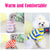 Rainbow Dog Clothes - Warm Fleece Vest & T-Shirt for Dogs & Cats