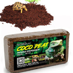 Natural Coconut Fiber Substrate - Reptile Bedding for Tortoises, Lizards & Terrariums