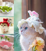 Knitted_Cat_Hat costume cute white 