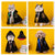 Pet Cosplay Cape for Halloween Wizard Pet Cape