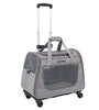 Pet carrier with pull rod
