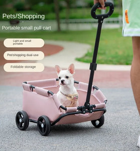 Pet shopping small cart for dogs and cat 