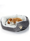 Plush dog mattress

