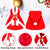 Red Cloak for Pets Christmas Pet Outfit