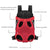 Red backpack for pet and cats dogs 