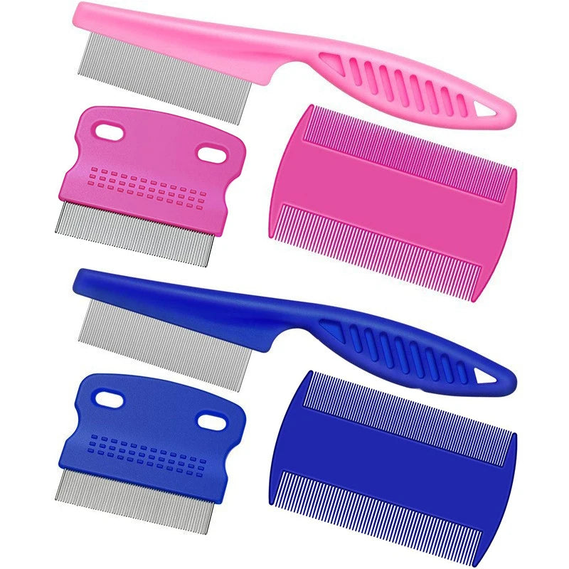 Puppy Joy 3-Piece Pet Grooming & Tear Stain Comb Set
