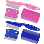 Puppy Joy 3-Piece Pet Grooming & Tear Stain Comb Set