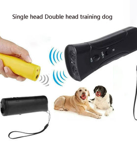 Ultrasonic Dog Repeller with LED Light and Training Modes