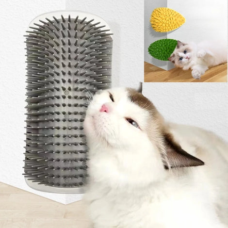 Puppy Joy Cat Scratcher & Grooming Massager