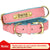 Customized Leather Dog Collar – Soft Padded with Engraved ID Nameplate for All Dog Sizes