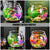 Unbreakable Plastic Round Fish Bowl - Clear Aquarium Globe & Hydroponic Planter for Goldfish