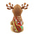 Christmas Cat Hooded Sweater – Warm Winter Pet Costume