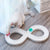Household Cat Toy Turntable Set - Teasing Stick & Tunnel for Play