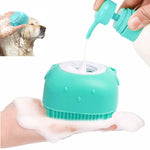 Puppy Joy Soft Silicone Pet Bathing Brush