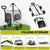 Detachable 4-Wheel Pet Travel Trolley Stroller for Cats and Dogs