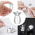 Small Keepsake Urn with Angel Wings - Mini Stainless Steel Cremation Urn for Ashes