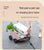 4-Wheel Lightweight Foldable Pet Stroller for Small and Medium Dogs and Cats