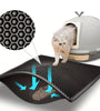 Waterproof Cat Litter Mat – Double Layer Trap
