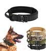 Tactical Dog Collar – Breathable Nylon with Metal Buckle for Medium & Large Dogs