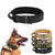 Outdoor Tactical Dog Collar with Metal Buckle