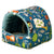 Small Animal Hamster Plush Hammock Bed - Winter Hanging Hideout