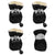 4pcs Anti-Skid Puppy Shoes, Soft-Soled Waterproof Pet Protection for Winter