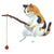 Fishing Cat Aquarium Statue