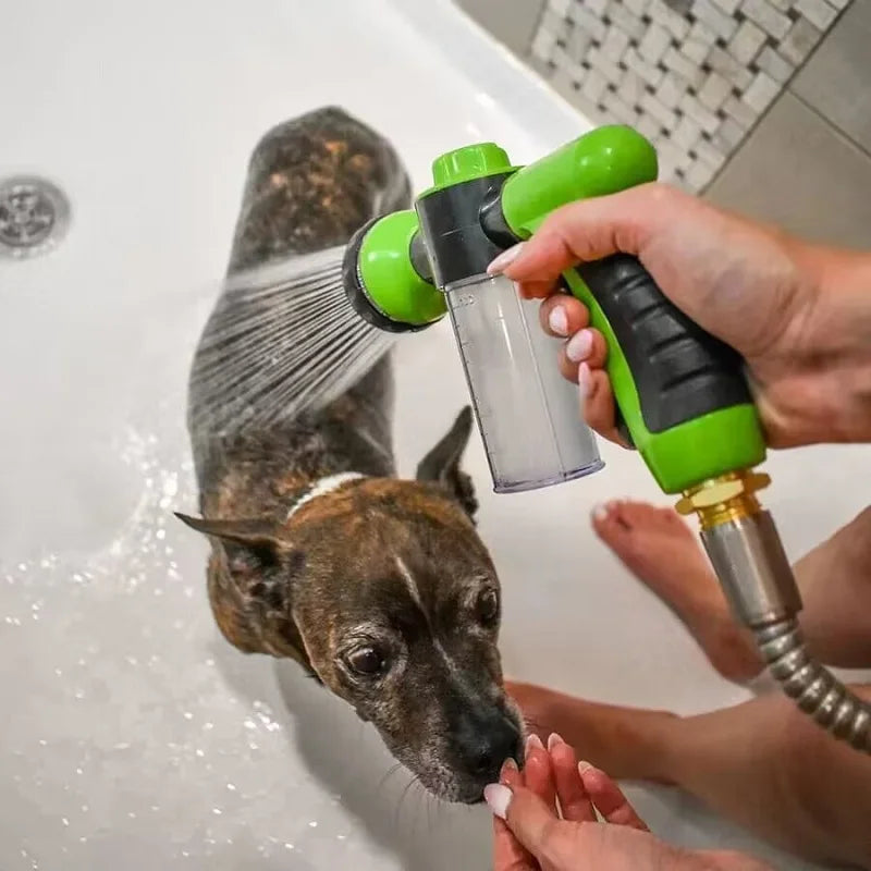Pet Shower Nozzle & Foam Soap Sprayer