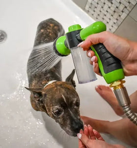 Pet Shower Nozzle & Foam Soap Sprayer