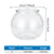 Plastic Fish Bowl - Desktop Aquarium Tanks (Small, Medium, Large) for Betta & Mini Fish